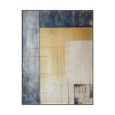 Fractured Harmony in Blue and Gold #CDFB00012