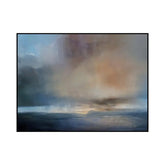 Ethereal Ascent in Azure Haze #CDFB00050