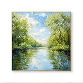 Tranquil River Reflection #CDFB00157