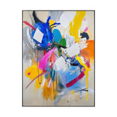 Chaotic Harmony of Colors #CDFB00266