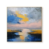 Sunset Serenity on Azure Waters #CDFB00382