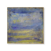 Serene Brushstrokes of Blue and Gold #CDFB00504