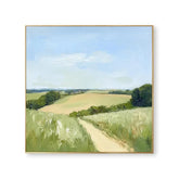 Serene Path Through Golden Fields #CDFB00754