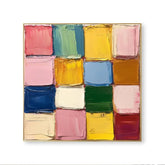 Vibrant Grid of Joy #CDFB00811