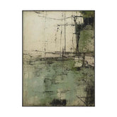 Chaotic Whispers of Green #CDFB00883