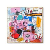 Abstract Chaos of Color #CDFB00904