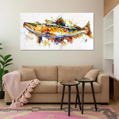 Vibrant Mosaic Pike #CDFB00307