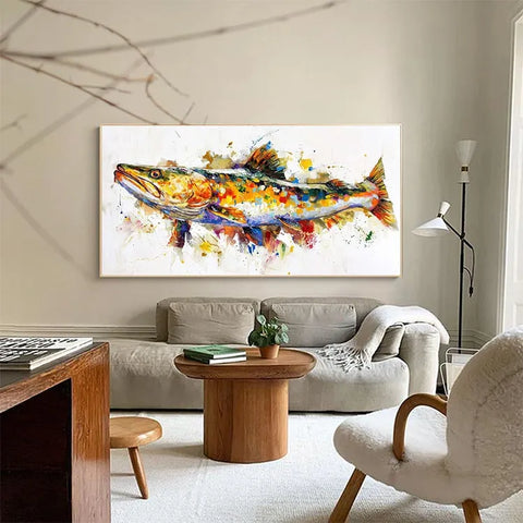 Vibrant Mosaic Pike #CDFB00307