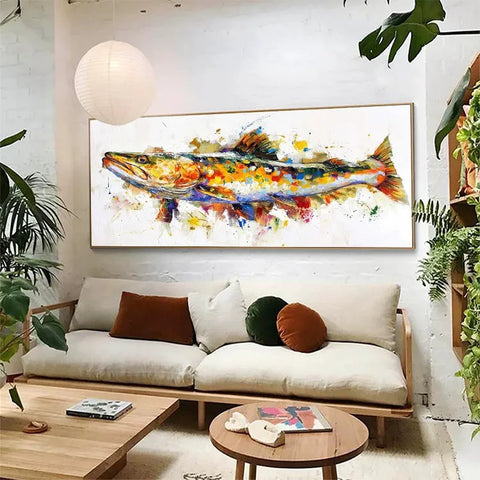 Vibrant Mosaic Pike #CDFB00307