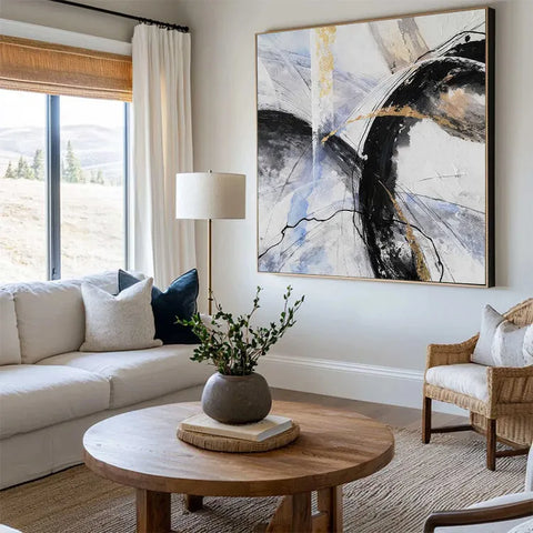 Golden Flow in Monochrome #CDFB00651