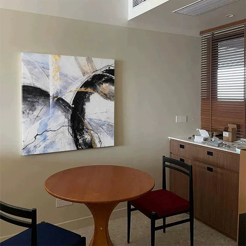 Golden Flow in Monochrome #CDFB00651