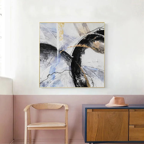 Golden Flow in Monochrome #CDFB00651