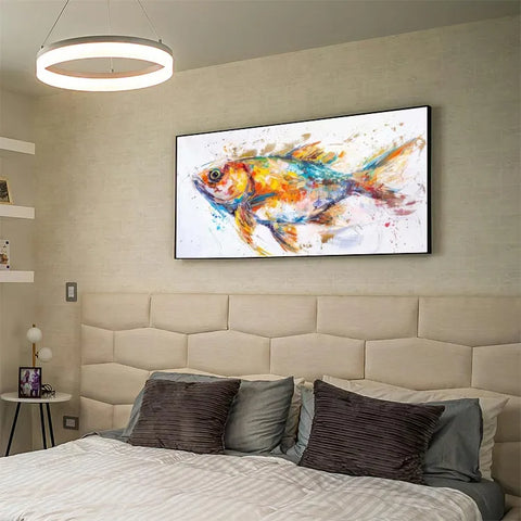 Vibrant Chaos: The Dancing Fish #CDFB00306