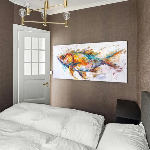 Vibrant Chaos: The Dancing Fish #CDFB00306