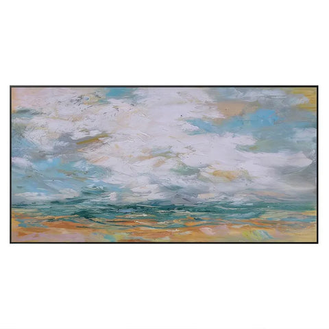 Serene Wave in Pastel Hues #CDFB00084