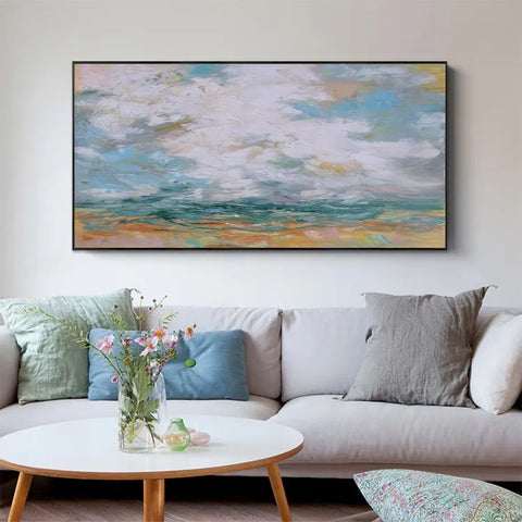 Serene Wave in Pastel Hues #CDFB00084