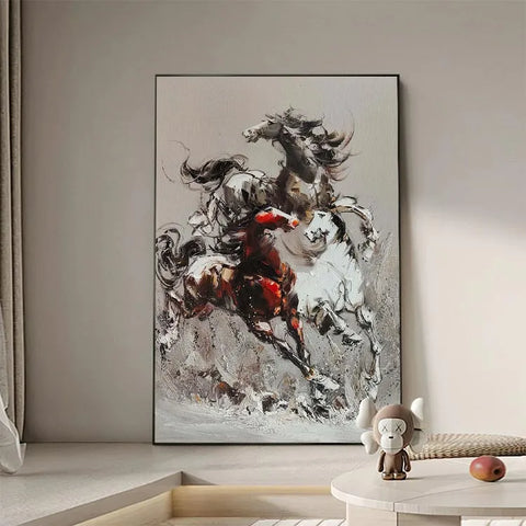 Galloping Whispers of Crimson #CDFB00526