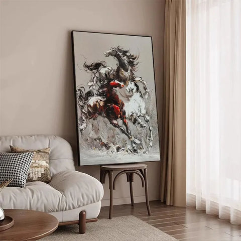 Galloping Whispers of Crimson #CDFB00526