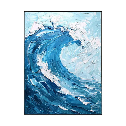 Ocean's Dynamic Embrace #CDFB00457