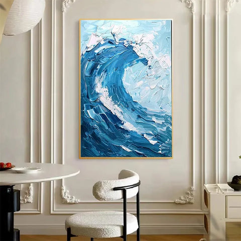 Ocean's Dynamic Embrace #CDFB00457