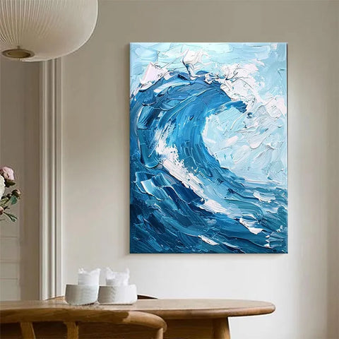 Ocean's Dynamic Embrace #CDFB00457