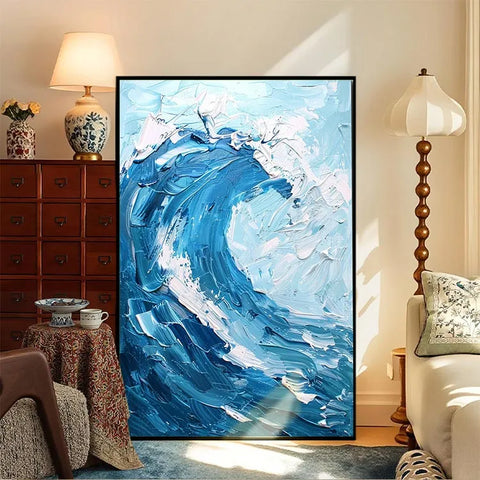 Ocean's Dynamic Embrace #CDFB00457