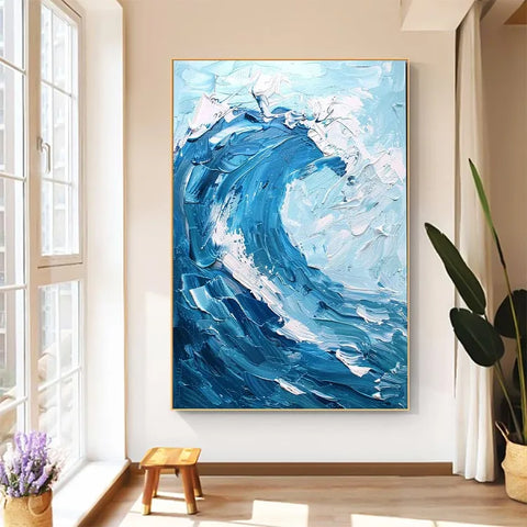 Ocean's Dynamic Embrace #CDFB00457