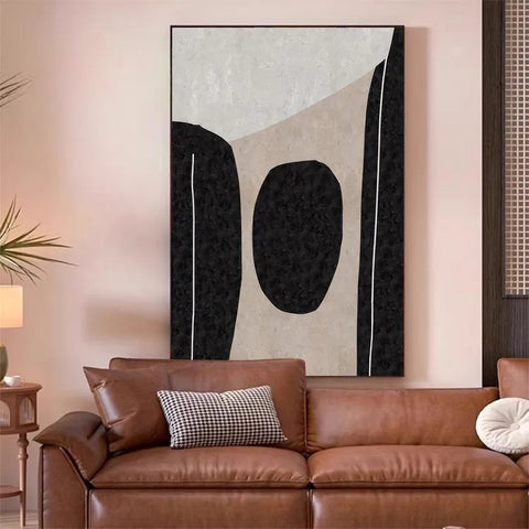 Ethereal Circles on Beige #CDFB00647