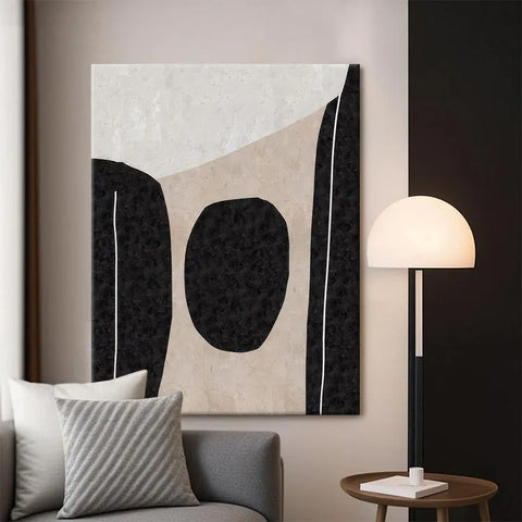 Ethereal Circles on Beige #CDFB00647