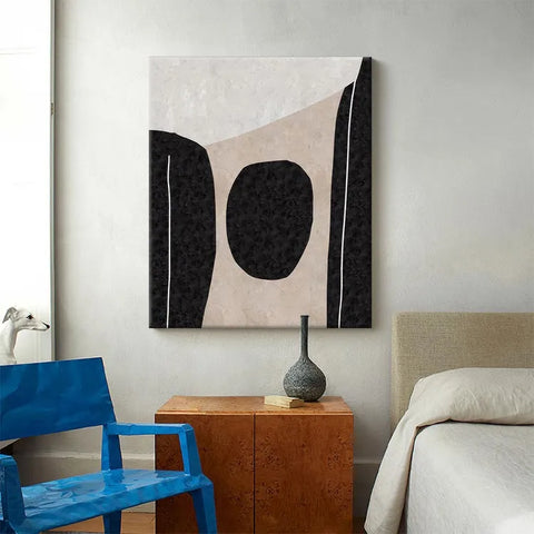 Ethereal Circles on Beige #CDFB00647