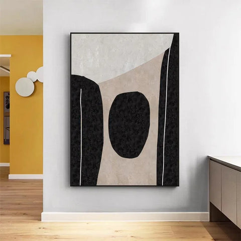 Ethereal Circles on Beige #CDFB00647