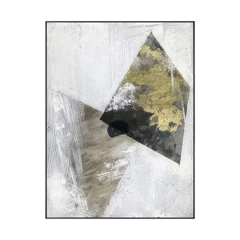 Geometric Harmony in Monochrome #CDFB00019