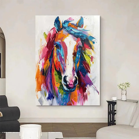 Colorful Equine Whirlwind #CDFB00529
