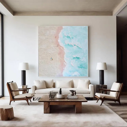 Pastel Serenity by the Shore #CDFB00477