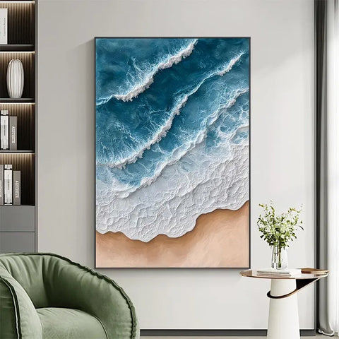 Serene Shoreline Waves #CDFB00059