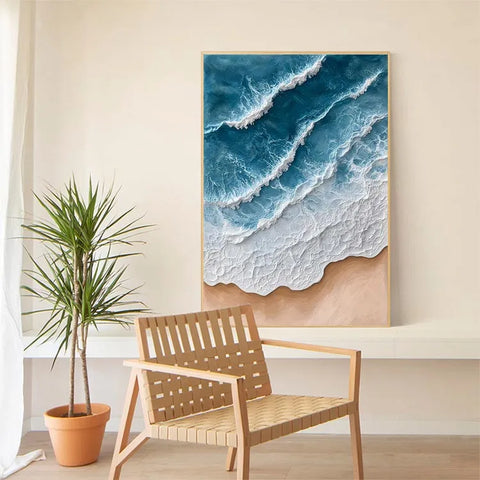 Serene Shoreline Waves #CDFB00059