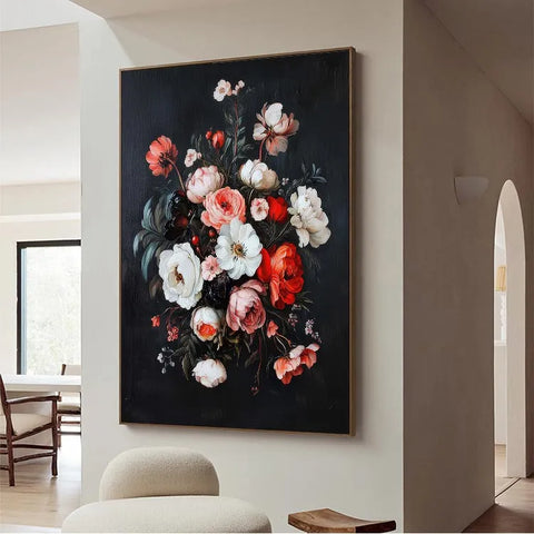 Blossom Serenade on Black #CDFB00207