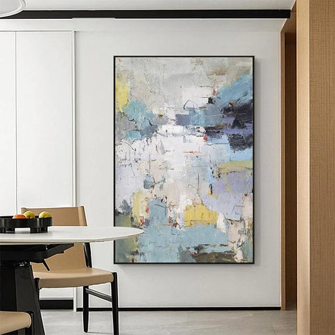 Chaotic Harmony in Blue and Gold #CDFB00047