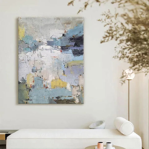 Chaotic Harmony in Blue and Gold #CDFB00047