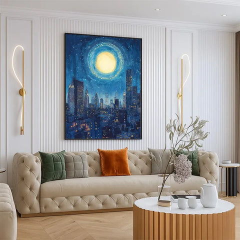 Starlit Metropolis Serenity #CDFB00597