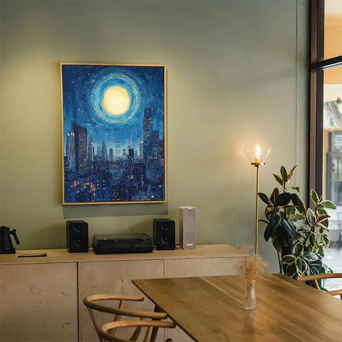 Starlit Metropolis Serenity #CDFB00597