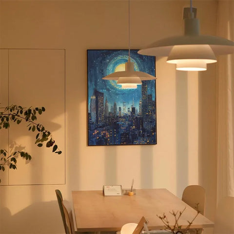 Starlit Metropolis Serenity #CDFB00597