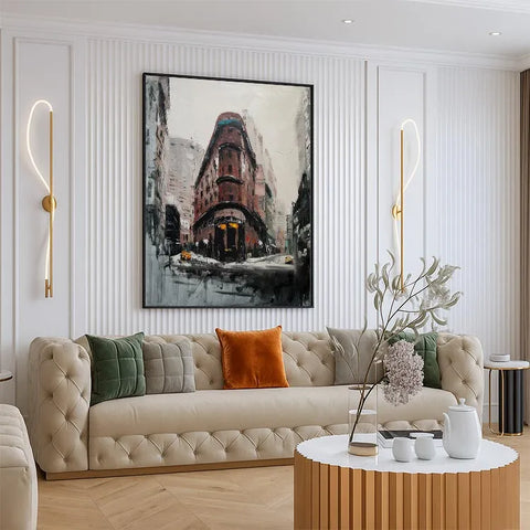 Urban Rainscape in Chaos #CDFB00028