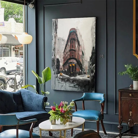 Urban Rainscape in Chaos #CDFB00028