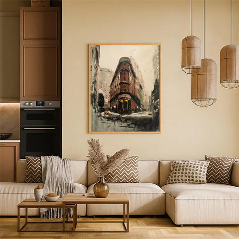 Urban Rainscape in Chaos #CDFB00028