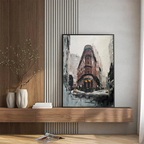 Urban Rainscape in Chaos #CDFB00028