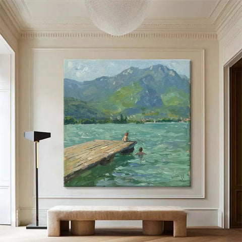 Tranquil Pier Reflections #CDFB00431