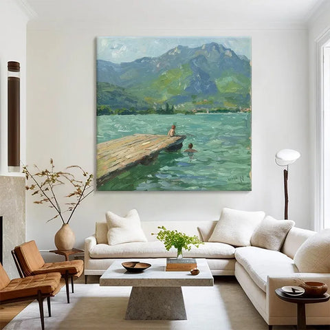 Tranquil Pier Reflections #CDFB00431