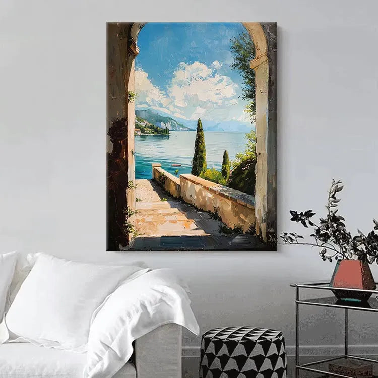 Serene Archway to the Azure Peaks #CDFB00235