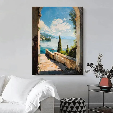 Serene Archway to the Azure Peaks #CDFB00235